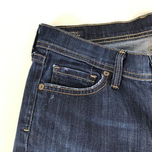Citizens of Humanity Ava #142 Straight Leg Jeans Size 26 Low Rise Dark Wash - Picture 6 of 16